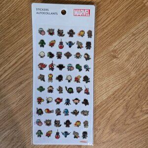 Miniso Chibi Marvel Stickers